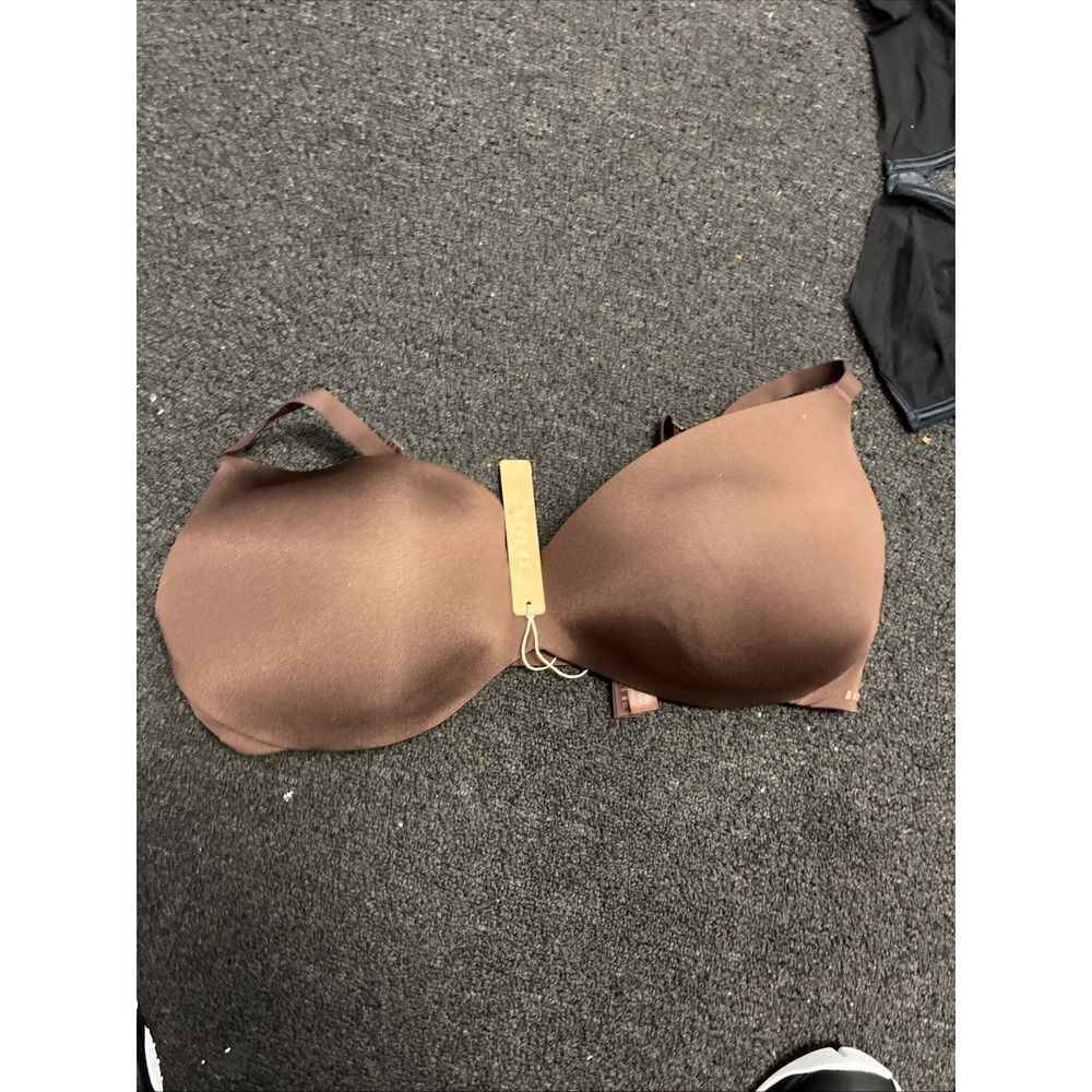 Women's Skims Ultimate Push-up Plunge Bra Cocoa Size 38DD New NWT